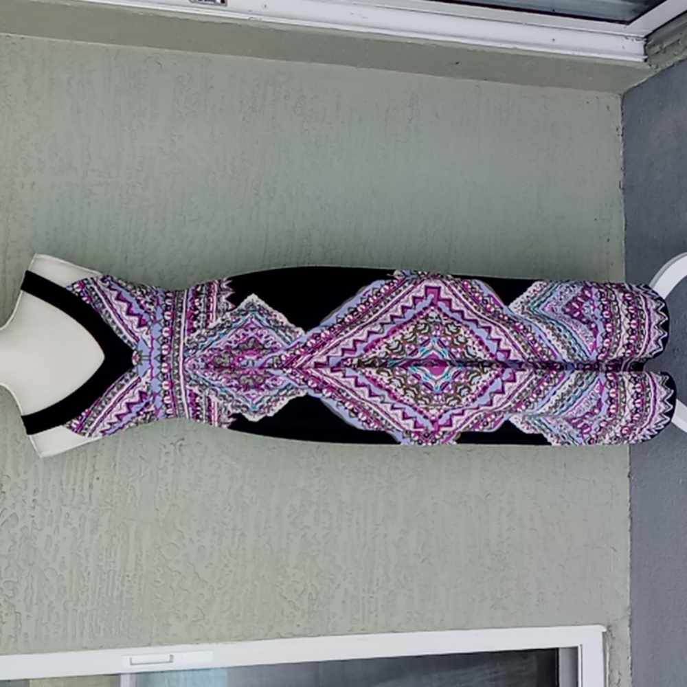 INC INTERNATIONAL Concepts Women's Sleeveless V Neck Maxi Dress Size P Easy Care
